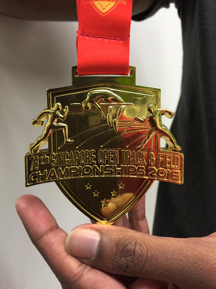 singapore open medal